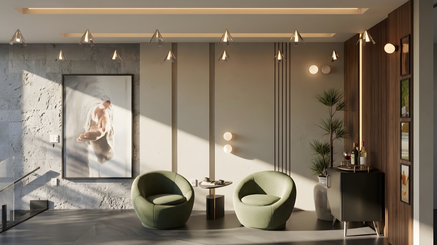 Render fotorrealista